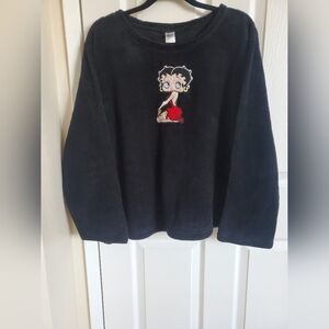 Betty Boop Black Fleece